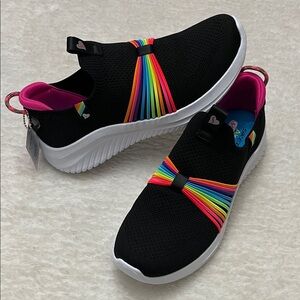 🆕 SKECHERS Girls Ultra Flex 3.0-Rainbow Speed